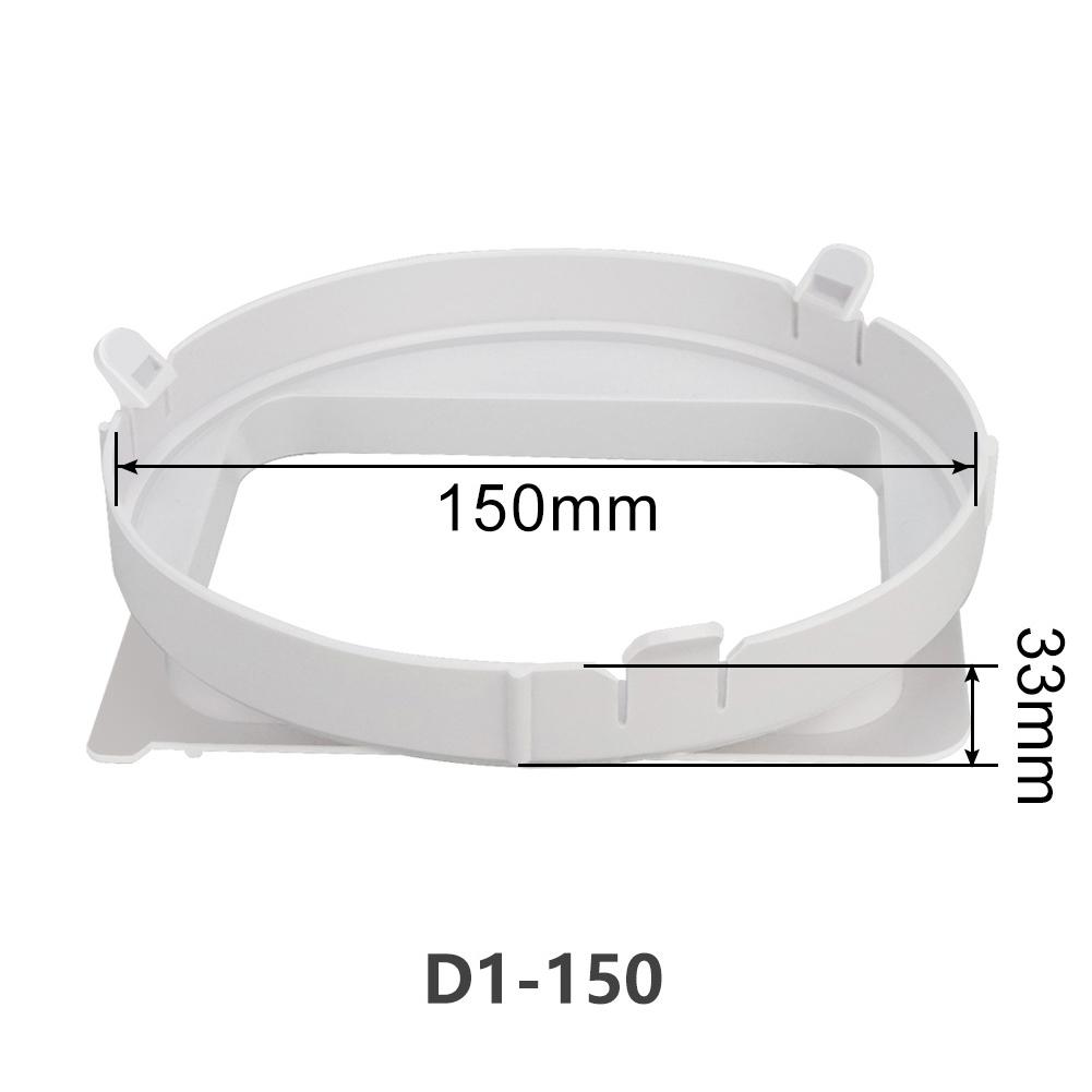 Mobile Air Conditioning Connector Brand New Air Connector 1 Pcs Portable Easy To Install For Connecting Exhaust Hose
