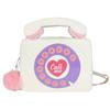 Personality funny phone small bag 2025 Mori girl fashion rivet design ins portable chain messenger bag