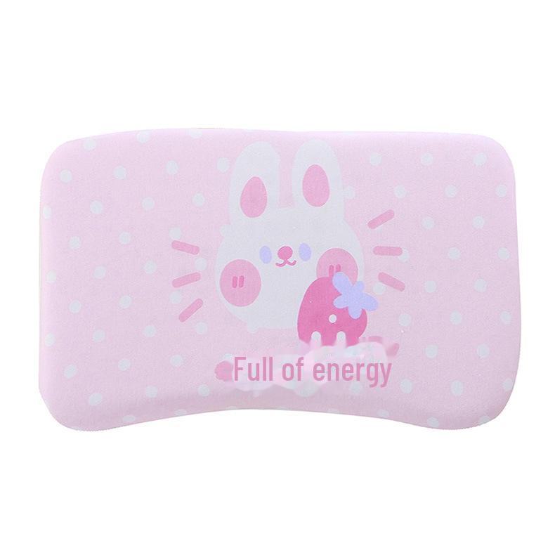 Cartoon Memory Foam Baby Pillow - Washable, Slow Rebound Neck Support for Kids