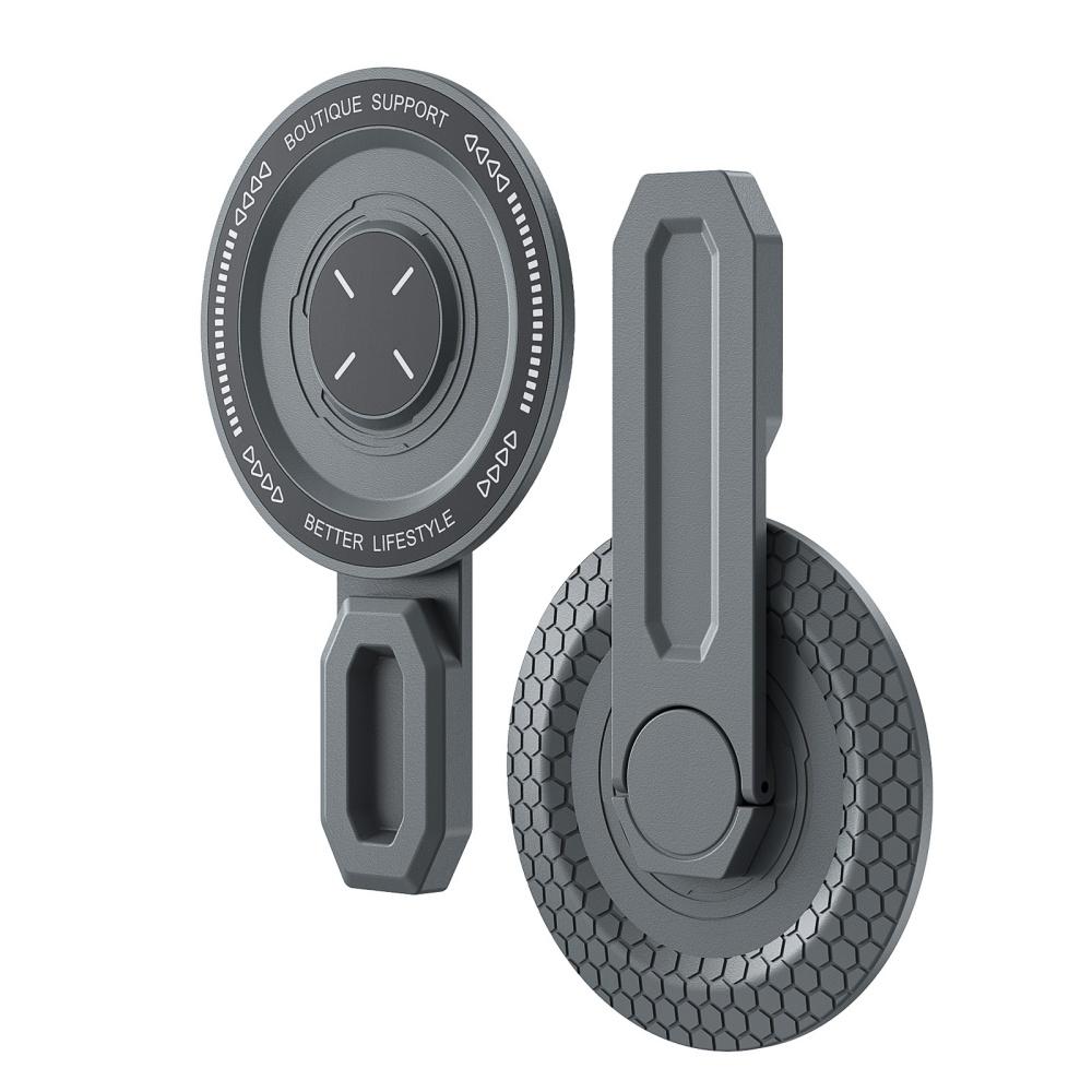 2025 Magnetic Phone Grip Holder 3-in-1 Magnetic Finger Ring Holder Double-Sided Magnetic Phone Stand for iPhone 17 16 15 14 13