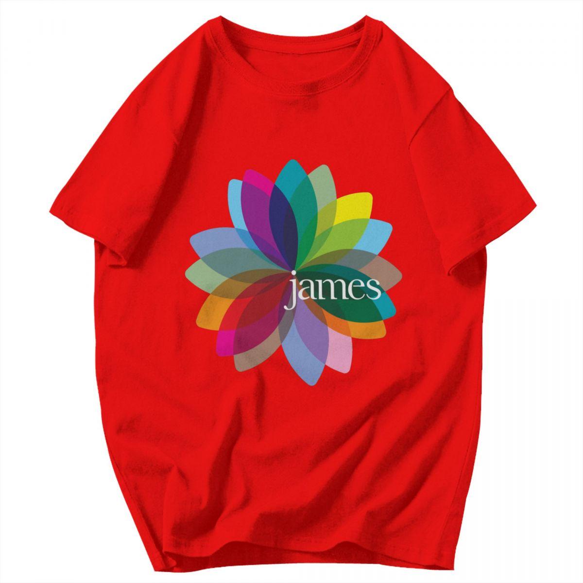 Men T Shirt James Fresh As A Daisy Trending Pops Y2K Graphic Quality Unisex Clothes T Shirts S