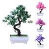 Artificial Potted Tree Bonsai Simulation Plant Home Decor Table Centerpieces