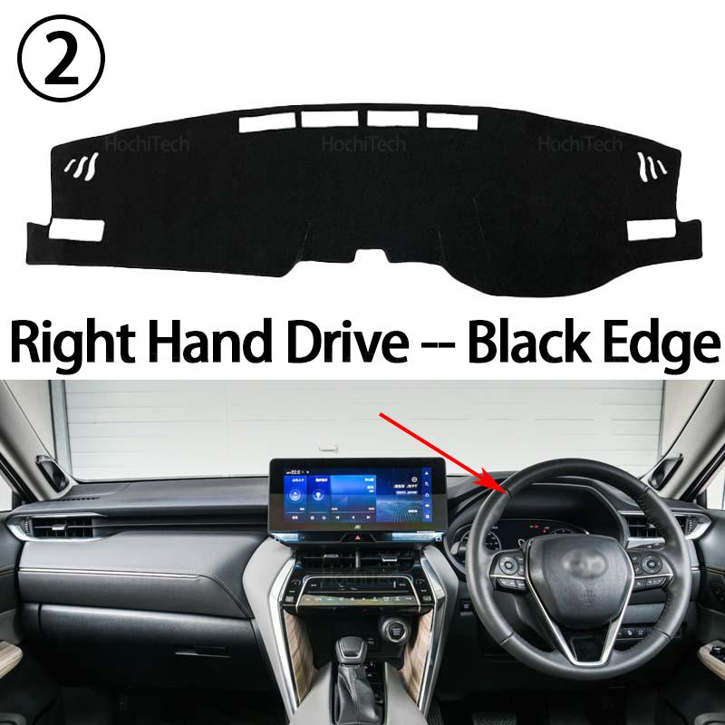For Toyota Harrier Venza XU80 2020-2022 Interior Accessories Auto Dashboard Cover Dash Mat Board Pad Carpet Dashmat Anti-UV Mats