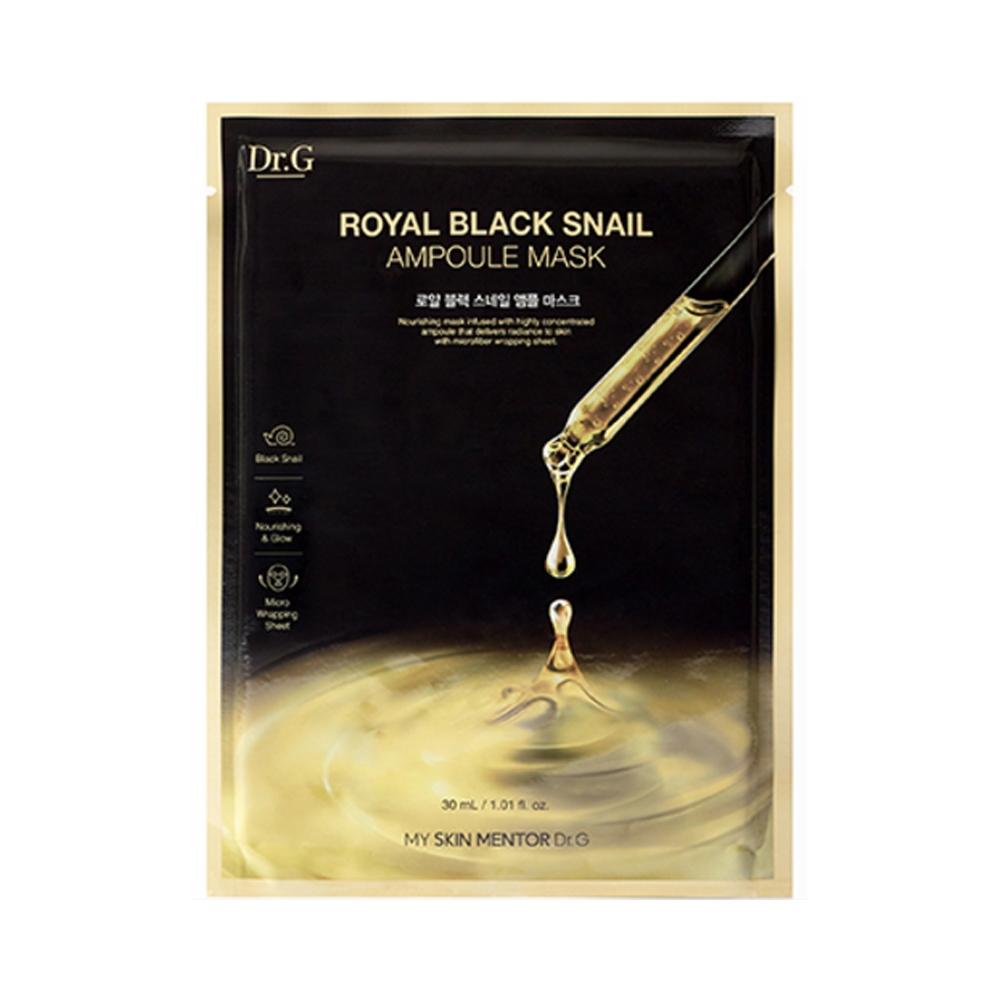 Dr.g [elasticity] Dr.g Royal Black Snail Ampoule Mask 30g 5 Sheets