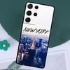 New York City Case For Samsung Galaxy S23 S22 S24 Ultra Note 20 10 S8 S9 S10 Plus S20 FE S21 FE Cover