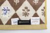 Marushin Karel Capek Tea Shop Hand 34 x 36 White Rabbit Product 3705016300 Towel, cm, Check, 100% Cotton, No-Twist Yarn, Number