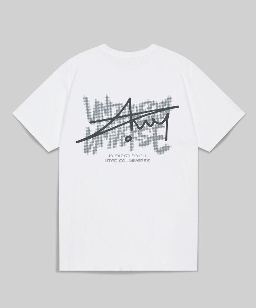 UNTAPPED STUDIO Universe Cell Signature Oversized Short Sleeve T-Shirt 4 Colors