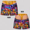Mens Funny Fake Butt Beach Duck Swim Shorts Quick Dry Lightweight Summer Board Shorts Tropical Vacation Beachwear Party Gift