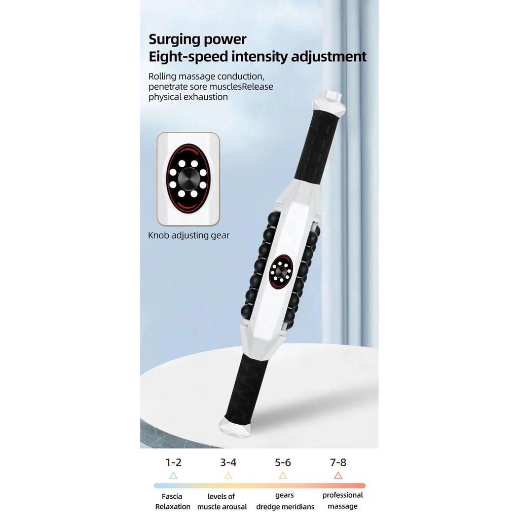 Wiederaufladbares Rollmassagegerät - Anti-Cellulite, Heimgebrauch