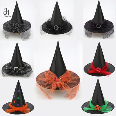 Halloween Hüte Dekoration Requisiten Cosplay Hexe Net Gaze Headwear Hexe Halloween