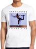 T-shirt Grace Jones B1289 Island Life Modello Cantante Retro Cool Top Tee