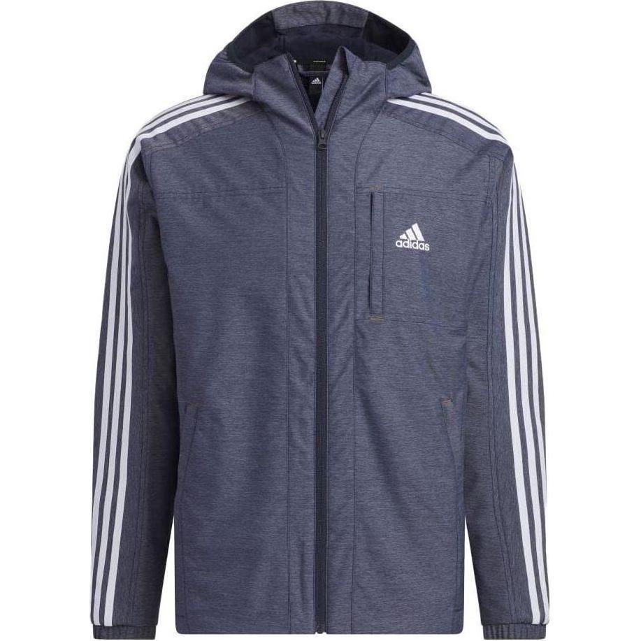 adidas Jackets Men's Legend Blue Hooded Moderate Other IK7324