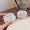 Fashion Personalized Electroplating Silver Crocodile Pattern for AirPods 1 /pro1 Earphone Protective Case Cover Two or Three Generations of New Models