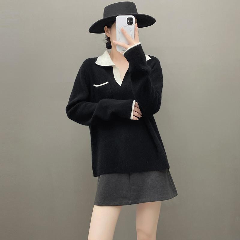 Qinghe 100% Pure Cashmere Women's Sweater - Ultra Soft Luxury Winter Pullover