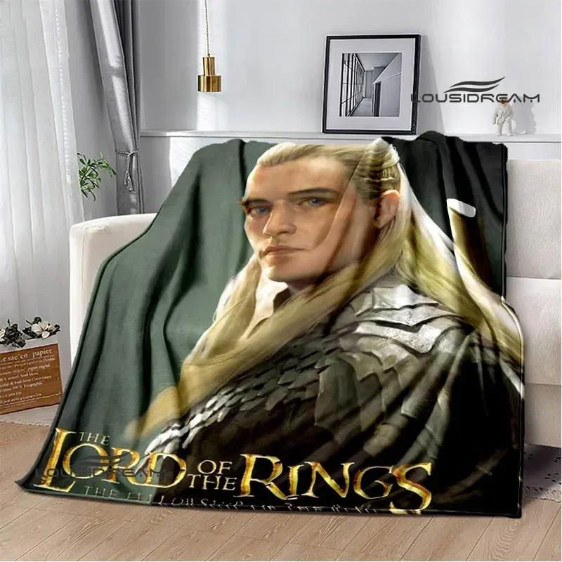 L-Lord of the Rings printed blanket Warm Flannel Blankets Soft and Comfortable Home Travel Blanket bed linings Birthday Gift