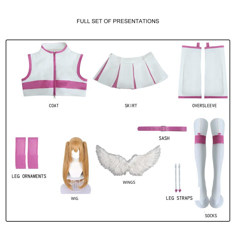 No 25 Jigen Ririsa Tianna Lilyisa Mika Lilyri Cosplay Costume Anime Game Party