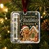 Personalized Cash Gift Display Christmas Holder Ornament, Custom Acrylic Money Clip for Holiday Decorative Tree Decorations, Unique Hanging