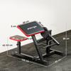 Bizeps-Trizeps-Maschine, 2-in-1, Preacher Curl Bank, Verstellbarer Sitz, Ellenbogenstütze