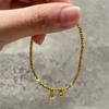 Elegant Imitation Gold Lily of the Valley Beaded Bracelet for Women - 2026 Edition
