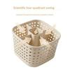 5-Compartment Open-Top Desktop Organizer,Cosmetics Storage Box,Five-Compartment Pen Holder,Multi-Functional Pencil Storage Box