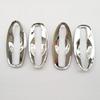 Abs Chrome Door Handle Bowl Cover Trim  for Nissan Navara Np300 2015 2016  Auto Car Styling Stickers Accessories 4pcs
