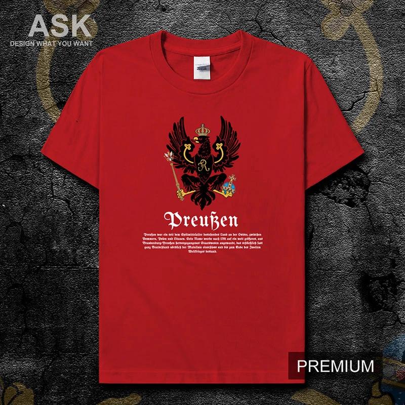 

Prussia Eagle Badge German Culture TShirt 100 Cotton ONeck Summer Short Sleeve Casual Mens Tshirt Size S3XL S