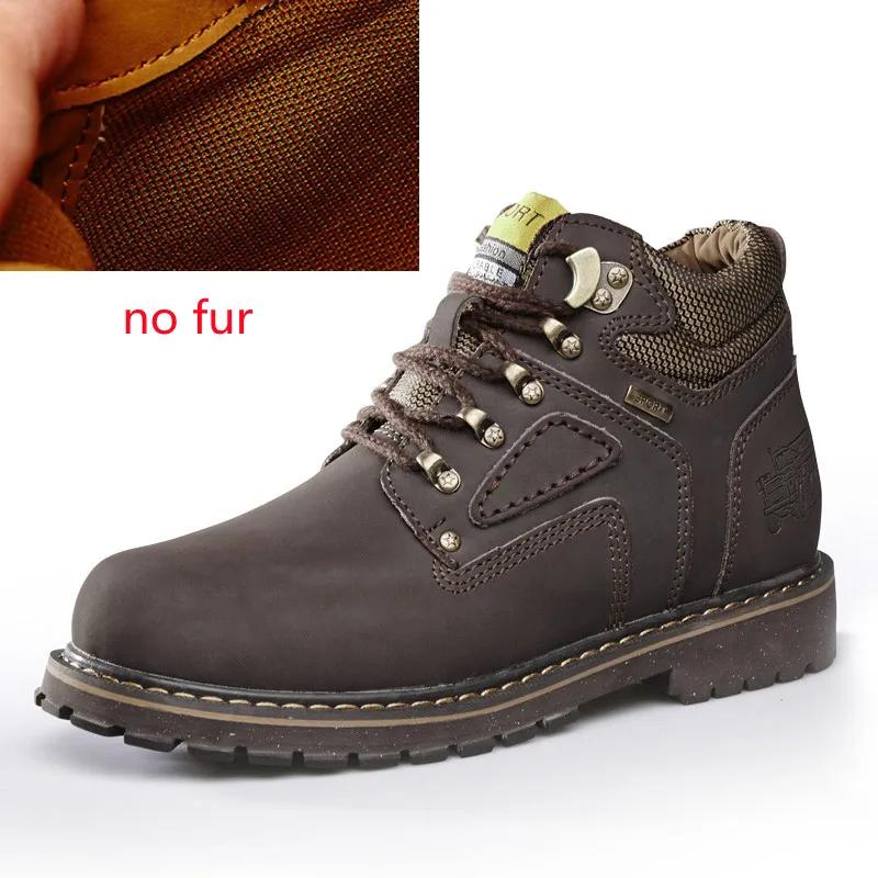 Mode Herren Winterschuhe Neue High-Top Casual Männlich Retro Rhabarber Baumwolle Schneestiefel Outdoor Schnüren Warme Plattform Männer Chelsea Booties