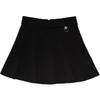 TRIMERE Elastic Banding Flare Skirt Woman Black