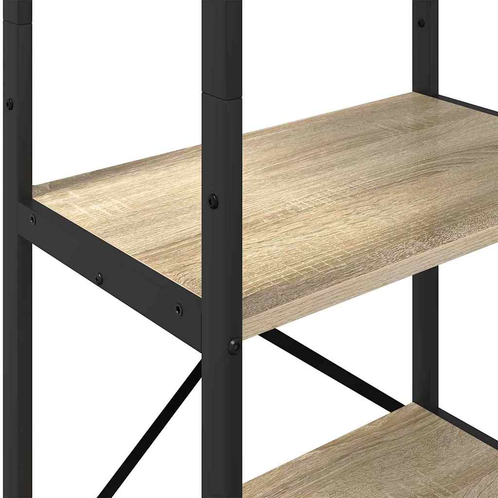 Bookshelf Sonoma Oak 56 x 34 x 171 cm Wood Based Material
