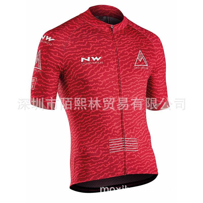Men Women Cycling Jersey Short Sleeve Breathable Quick Dry Bike Shirt Outdoor Sportwear