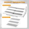 Visible Expandable Step Shelf 3 Tier Cabinet Storage Rack Clear Expandable Spice Rack  Pantry