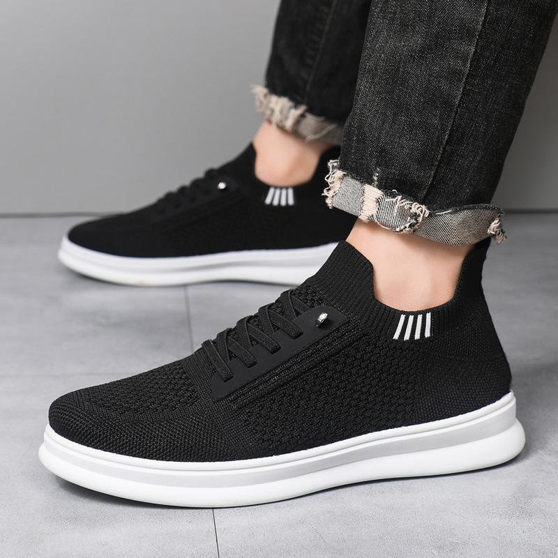 New spring, summer and autumn sports and leisure shoes, board shoes, breathable mesh cloth shoes, single shoes, flat running shoes 39