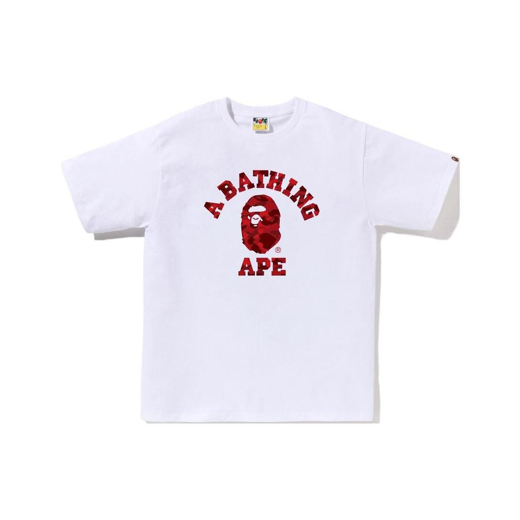 Bape Color Camo College Tee SS24 1K30-110-017