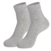 Solid-color Mid-calf Non-stretch Socks, Pure Cotton Socks, Summer Lightweight Sweat-absorbing Business Socks