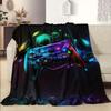 Game Controller Blanket Flannel Blanket Nap Sofa Office Bed Camping Multi-Function Blanket