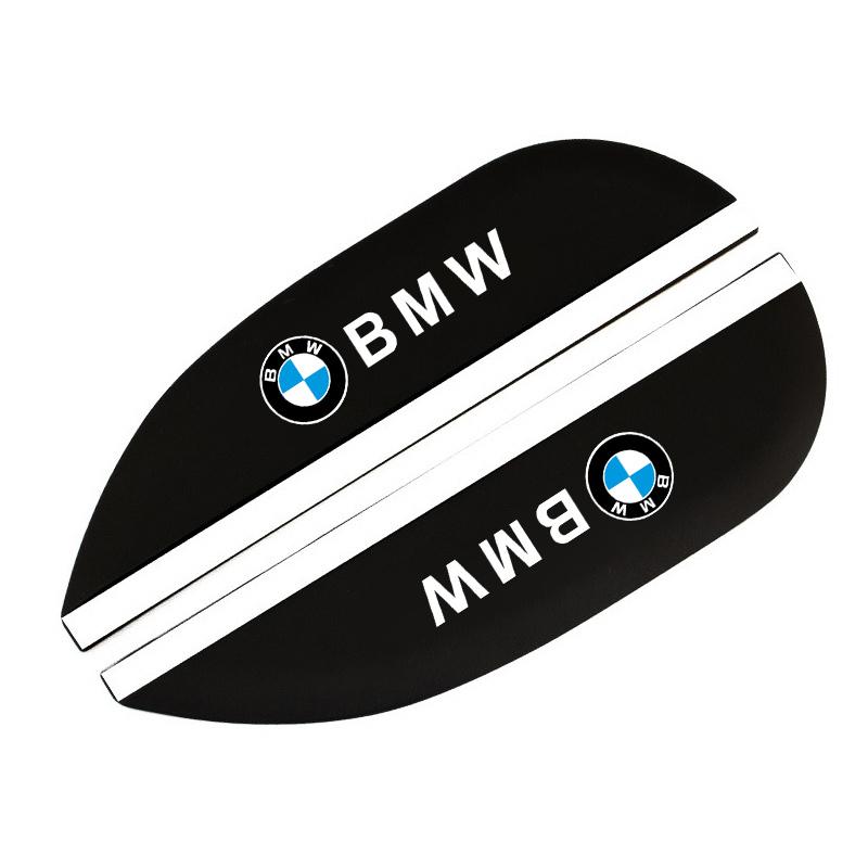 IUY21 Car Rear View Mirror Rain Eyebrow Shield Sun Visor Protector For BMW X1 U11 X7 G07 XM G09 I7 7 Series G70 LCI iX I20 U06 G81 M3