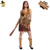 Adult women's female savage stage performance costume, female primitive cosplay party costume osplay