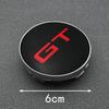 AABJB1 4Pcs 56mm 60mm Car Wheel Center Hub Caps Emblem Badge Covers Sticker For Kia GT Rio Sportage Picanto K5 Optima Ford Accessories