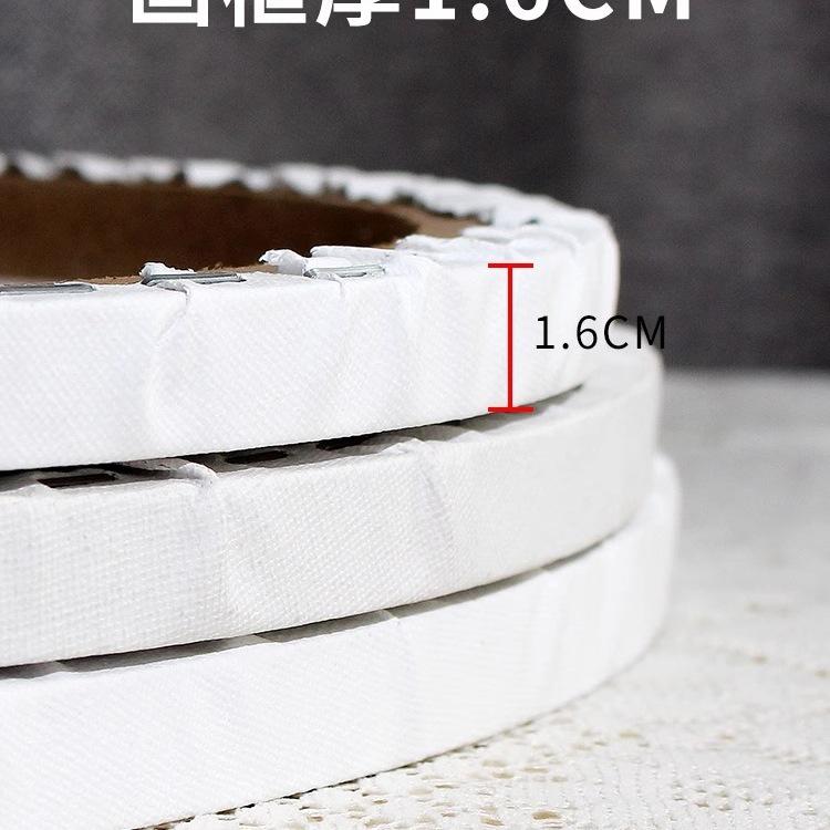 Irregular Round Cotton Linen Canvas Frame for Children's Acrylic and Oil Painting - Oval/Heart Shapes