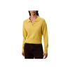 Loose Minimalist Soft Solid Color Long Sleeve Polo Shirt Women Tops 44D396G-ZH6