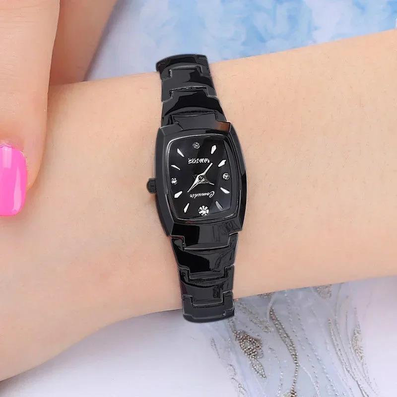 

New Trend Brand Original Luxury Waterproof Watch for Women Fashion Classic Minimalist Casual Quartz Watches Ladies Montre Femm чорний