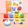 Wooden Face Changing Cube Toys Building Blocks for Cartoon Puzzle Jigsaw Kids Toy Educational Board Game