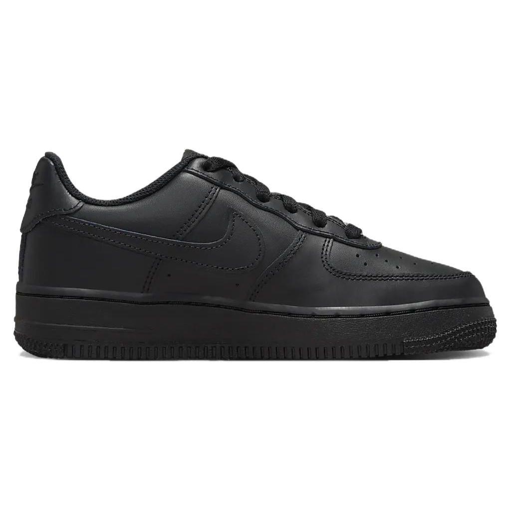 Nike Air Force 1 LE GS Triple Black Kids Casual Shoes FV5951-001