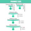 DIY Car Body Restoration Dent Repair Kit With Clear Plastic Pulling Tabs Multiple Depth Adaptability Home & Workshop Use