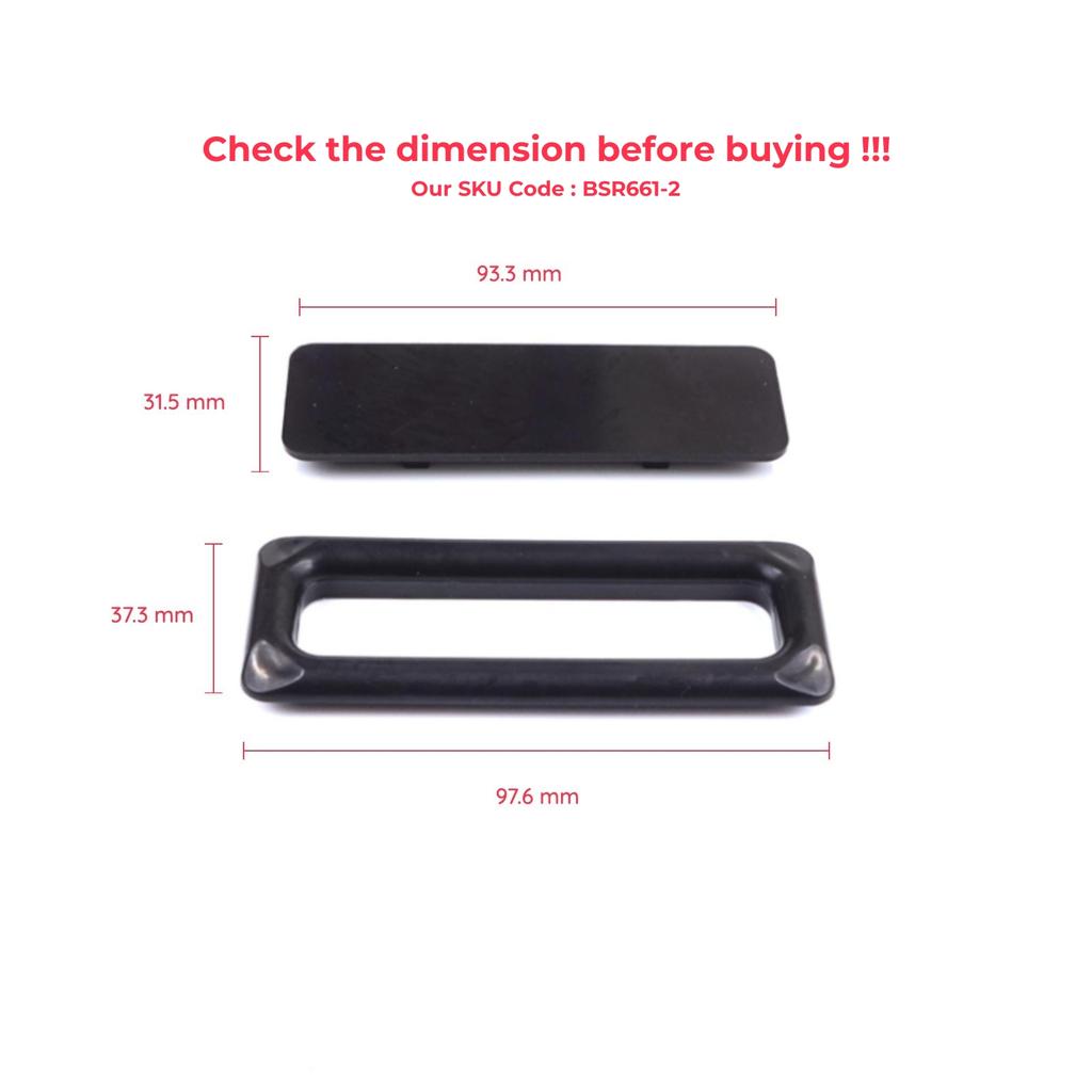 BSR661-2 Sunroof Curtain Handle Black For Mercedes W202 W203 W208 W209 W210 W211 W215 W219 W220 W240 W140 A21178406447