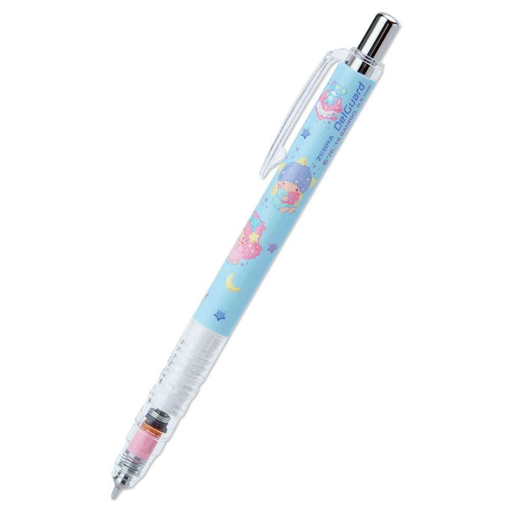 Sanrio Little Twin Stars Zebra DelGuard Mechanical Pencil
