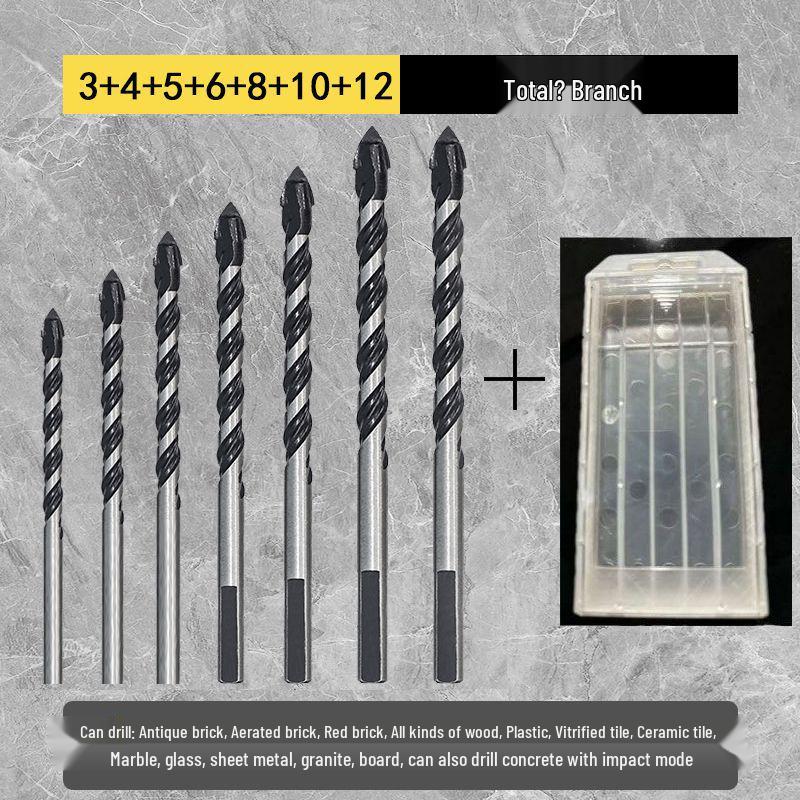 Multi-Purpose Tile Drill Bit for Concrete, Glass, Ceramic, Iron & Cement