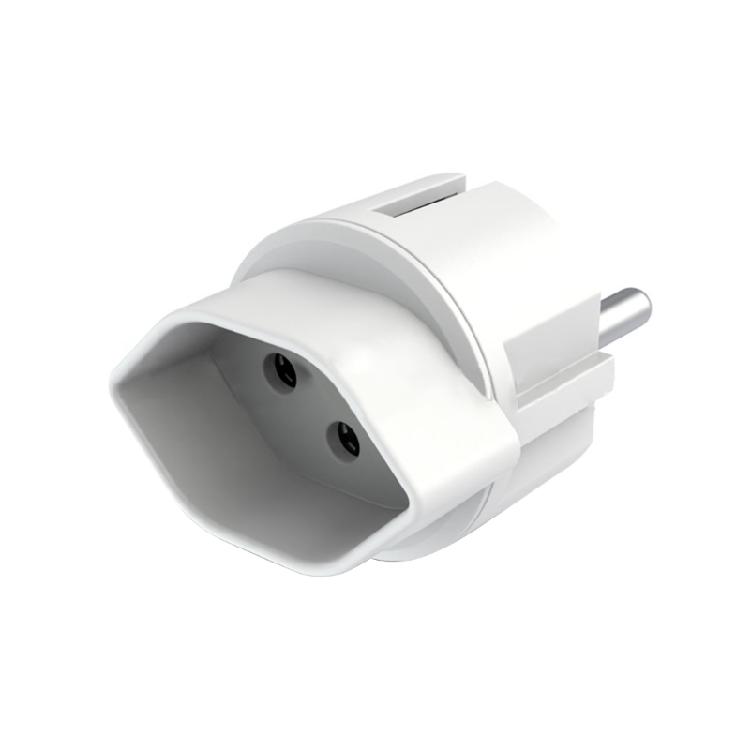 Portable Converter European Travel Plug Adapter Swiss to European Plug Adapter