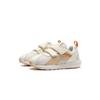 Li Ning Kids Sports Lifestyle Series Little Agan Trendy Low-Top Casual Shoes Kids Sneakers Off-White Orange YKAP148-82