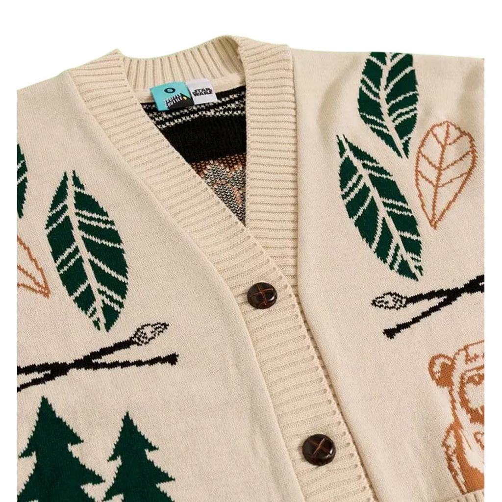 Star Wars Unisex Adult Ewok Forest Cardigan